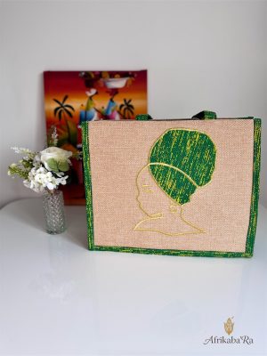 Sac femme foulard (Vert)