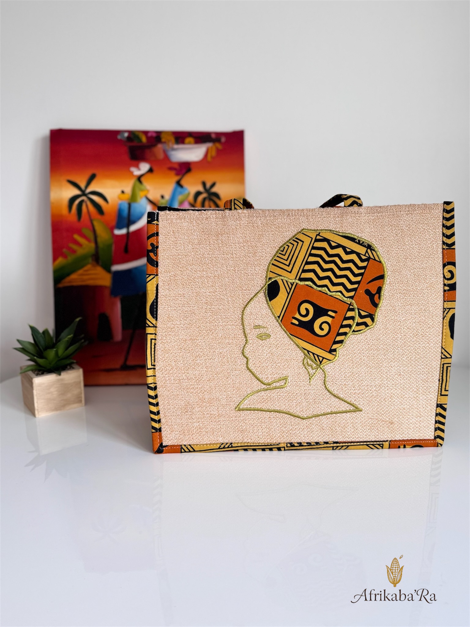 Sac femme foulard (Marron)