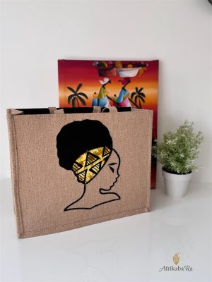 Sac Afro Jaune