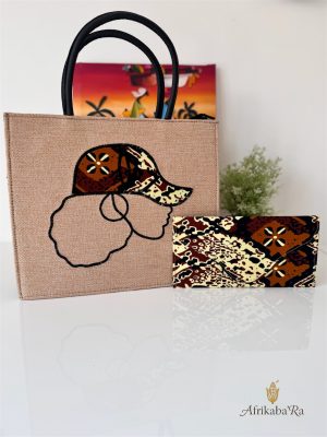 Sac Casquette Marron