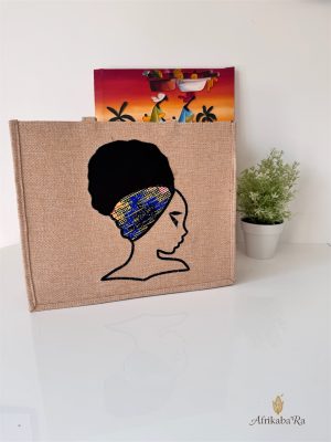Sac Afro Bleu/jaune