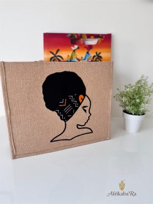 Sac Afro Noir bogolan